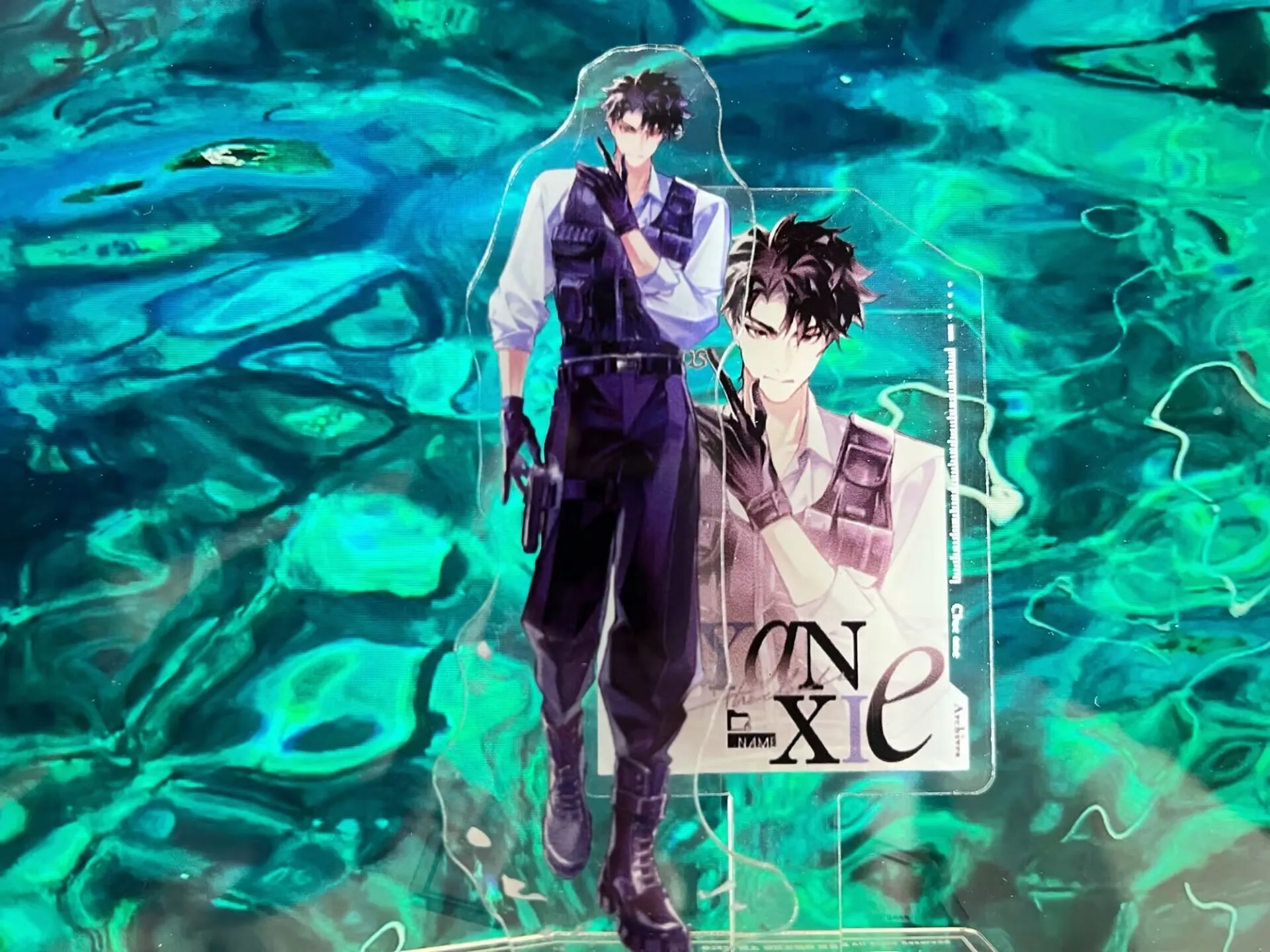 장팅옌 시에화이샹의 원작 작품인 '포윤'에서 유래한 자가 제작의 세 번째 배치의 테이블탑 피규어