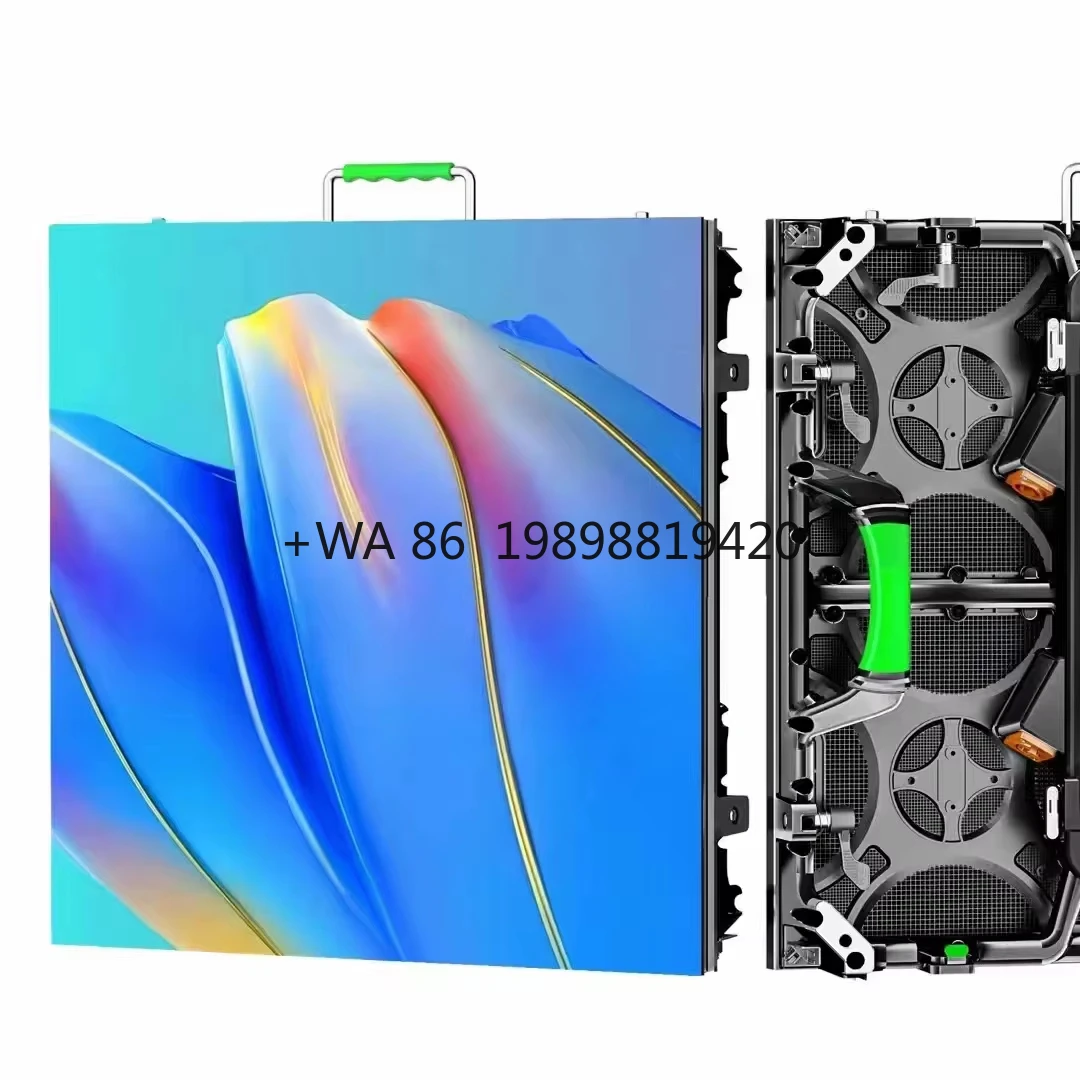 Customizable Portable P2.97   LED Screen 500x500 Die Casting Aluminum Cabinet Easy Install Indoor HD 4K HDR10+ 5-Year Warranty D