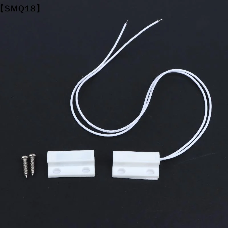 1 Set High Sensitivity Wired Door Window Magnetic Sensor Detector Perfect For Home Security Alarm System【SMQ】