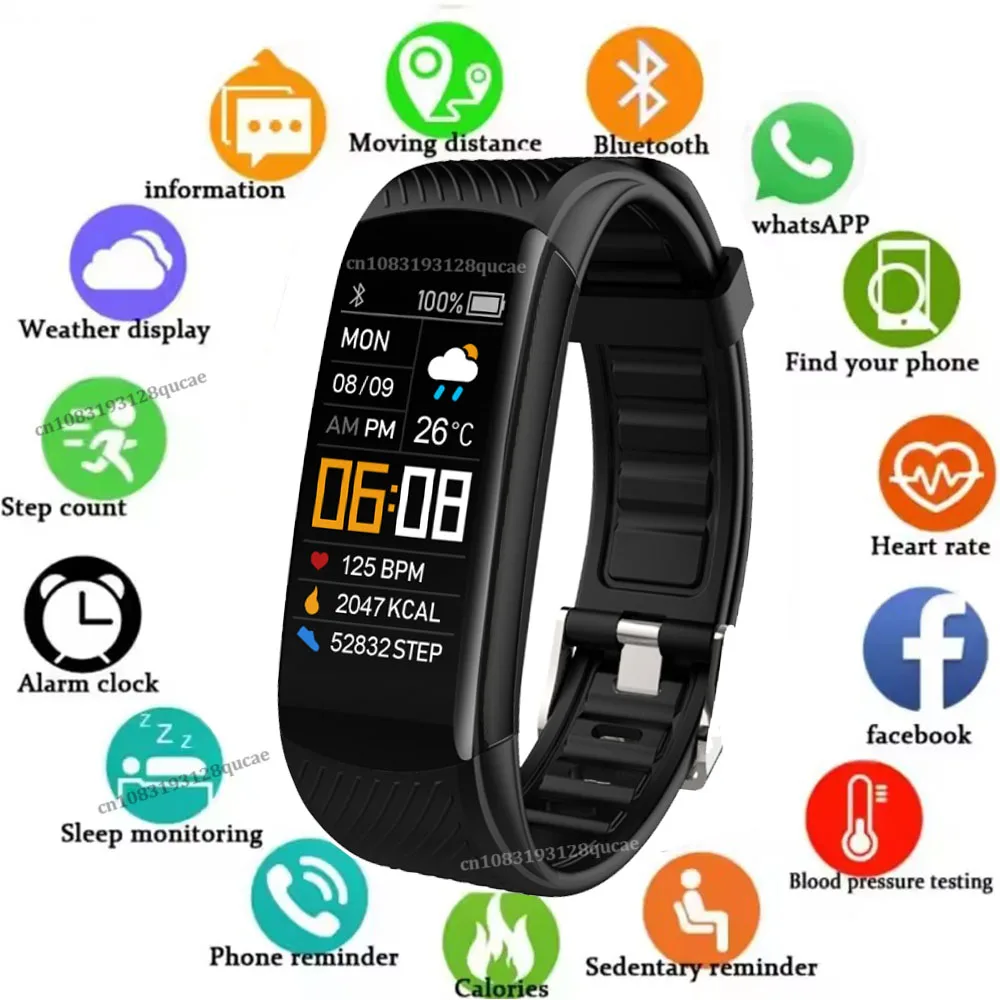 2026 For All Smartphone Connections Heart Rate Smart Bracelet Fitness Sports Woman Band Couple Smartwatch Waterproof Smart Watch