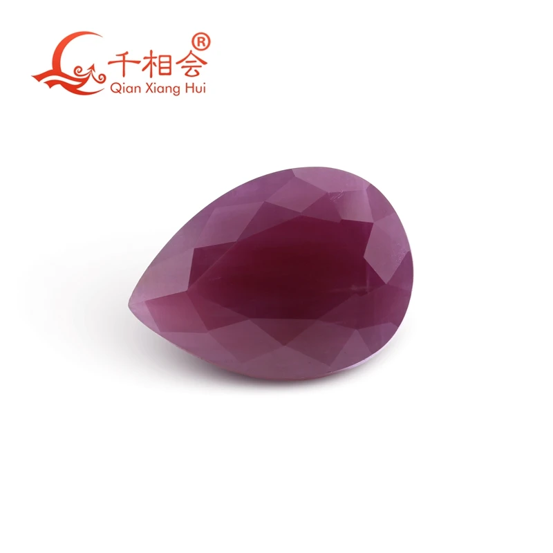 

5,99 карата грушевидной формы, натуральный непрозрачный красный цвет, украшения, подарки, свободный драгоценный камень, сертифицированный GRC