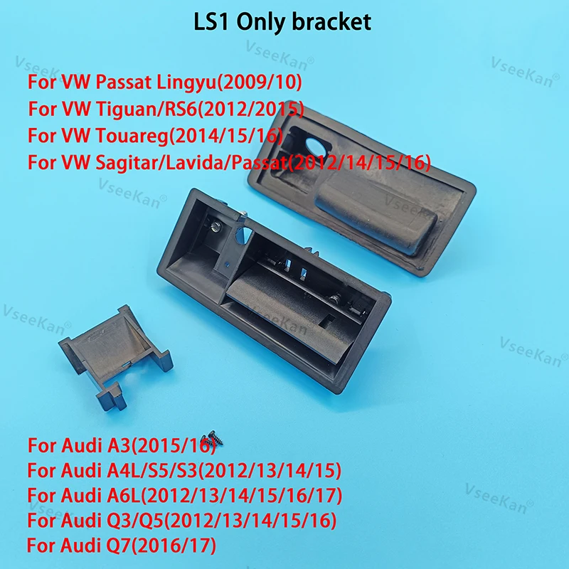 AHD720P CVBS Auto Rückansicht Reverse Kamera Stamm griff halterung Für Audi A3 A4L A6L S3 S5 Q3 Q5 Q7 VW Serie Passat Tiguan Golden – Detail 2