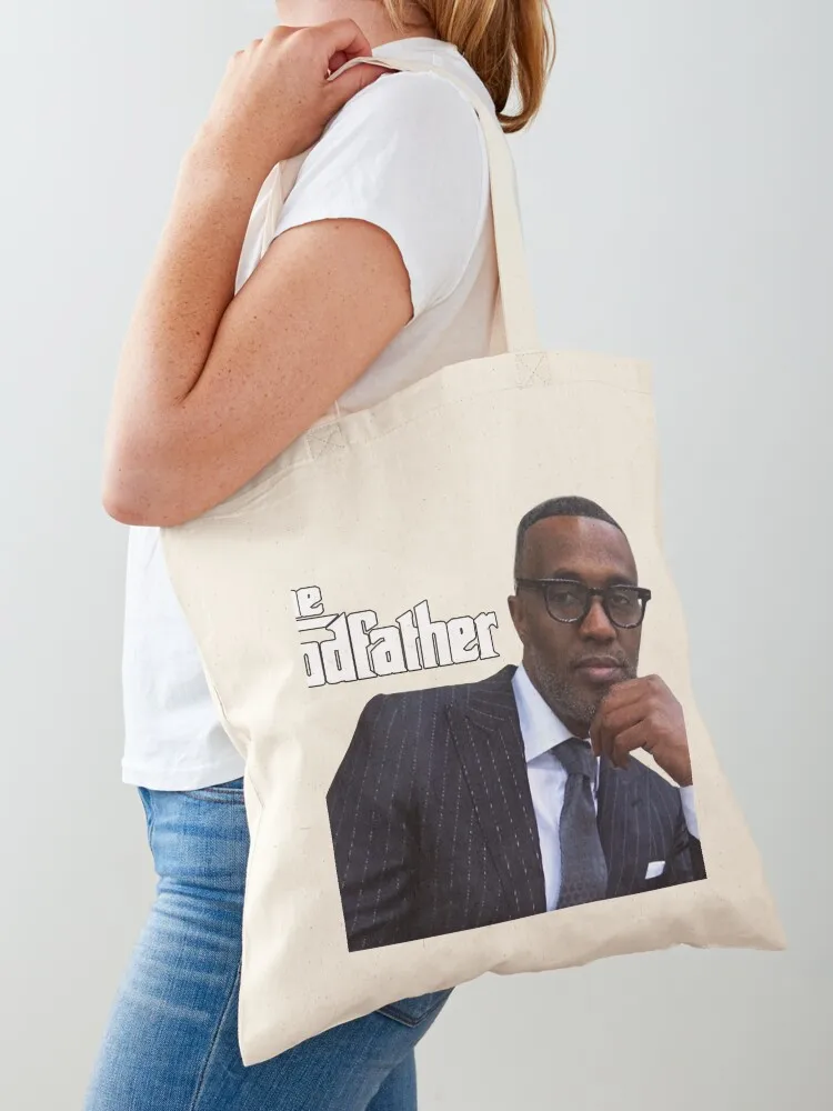 Kevin Samuels - The Godfather - Memorial shirt RIP to the legend! Tote Bag hand bag ladies Women's handbag Canvas Tote Bag