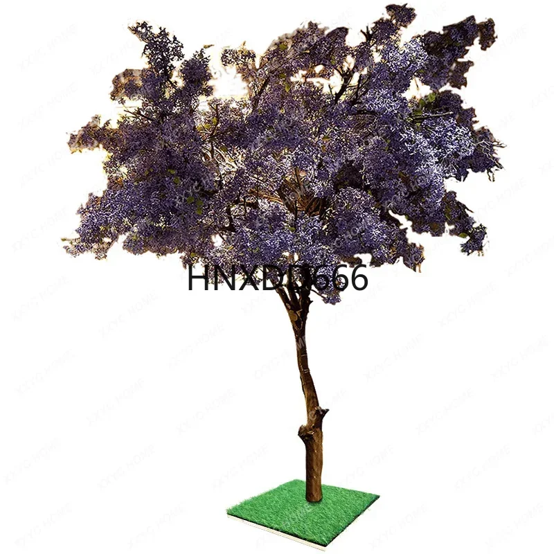 

Jacaranda Mimosifolia Моделирование Пола дерева в горшках Поддельные деревья