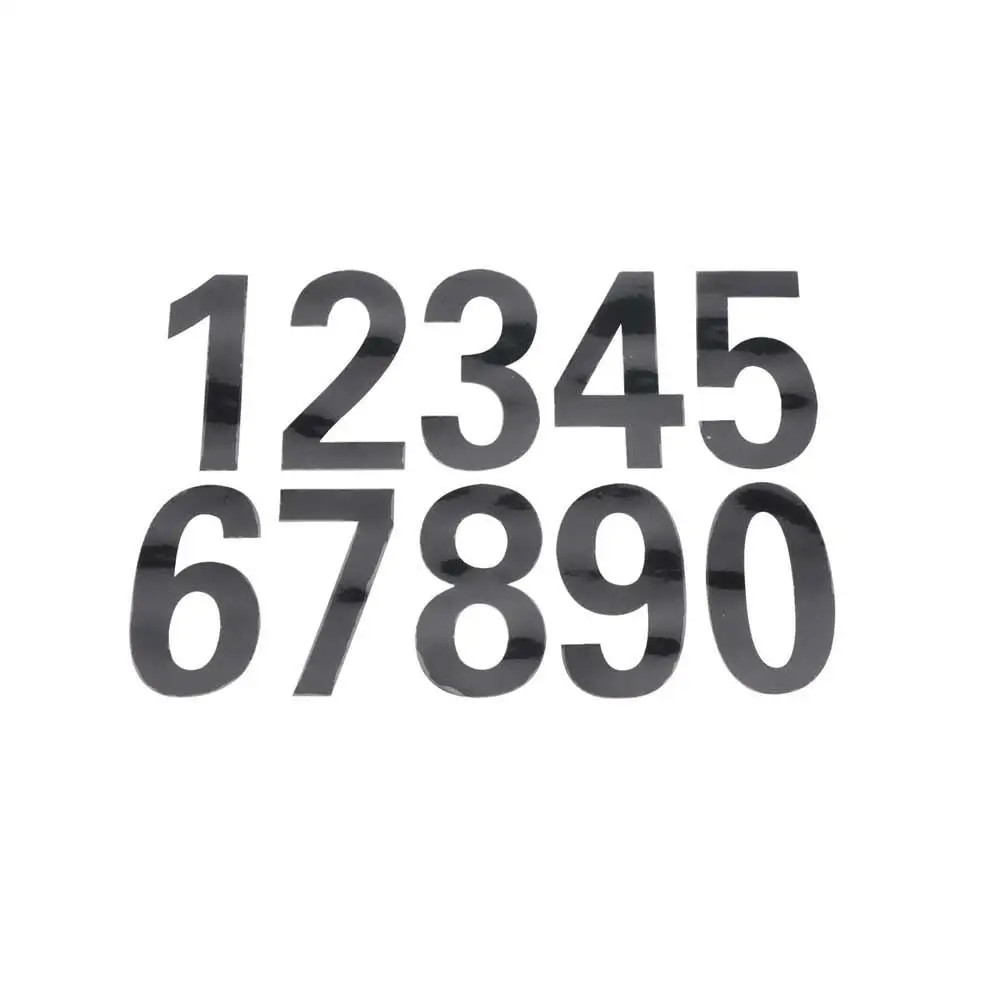 0-9 Dekoration selbstklebend wasserdicht Scrapbooking liefert Adresse Zahlen Briefkasten Aufkleber Briefkasten Aufkleber Nummer Aufkleber