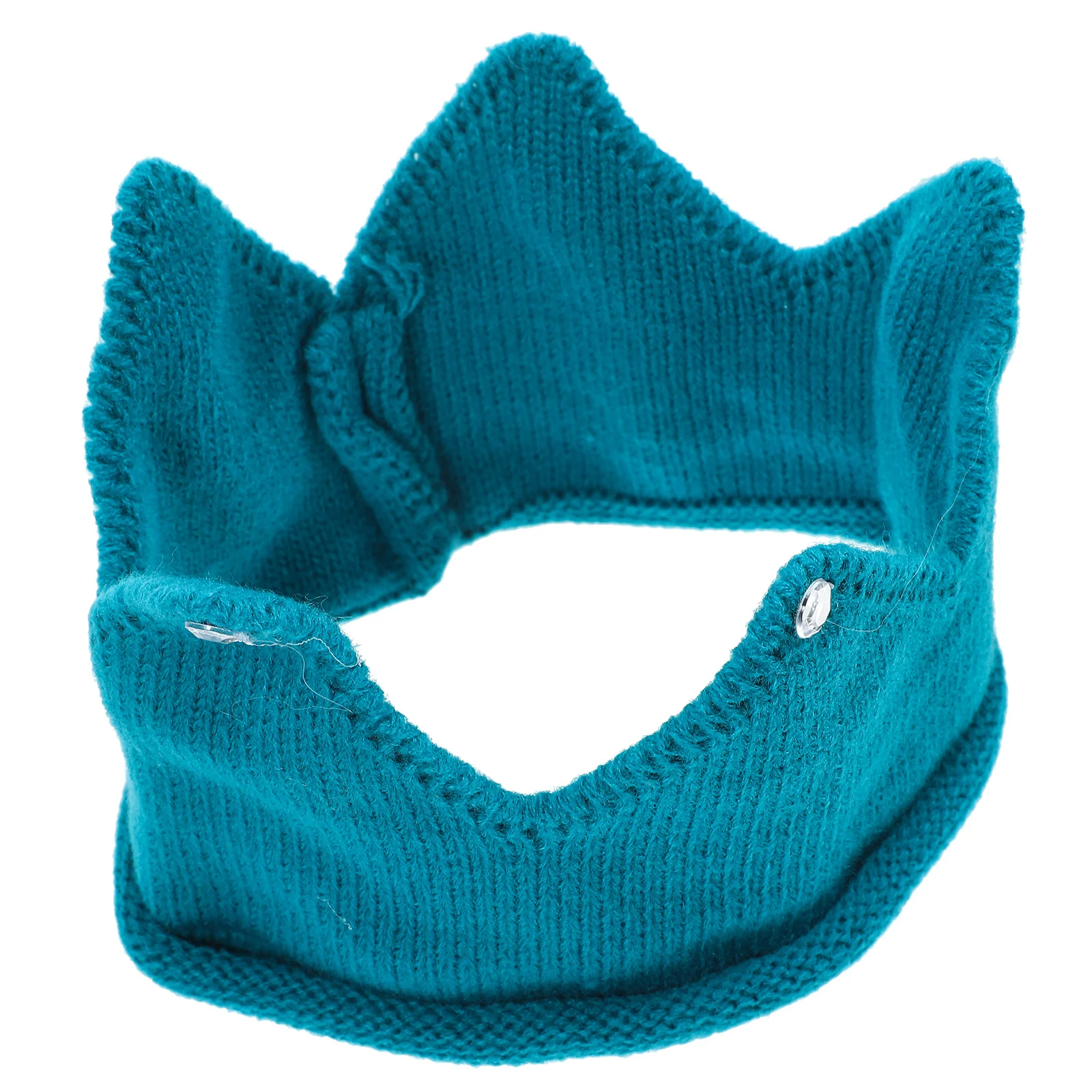 

Детская вязаная шапка с короной для дня рождения, декоративные безопасные материалы, нежная работа, легкий привлекательный модный аксессуар