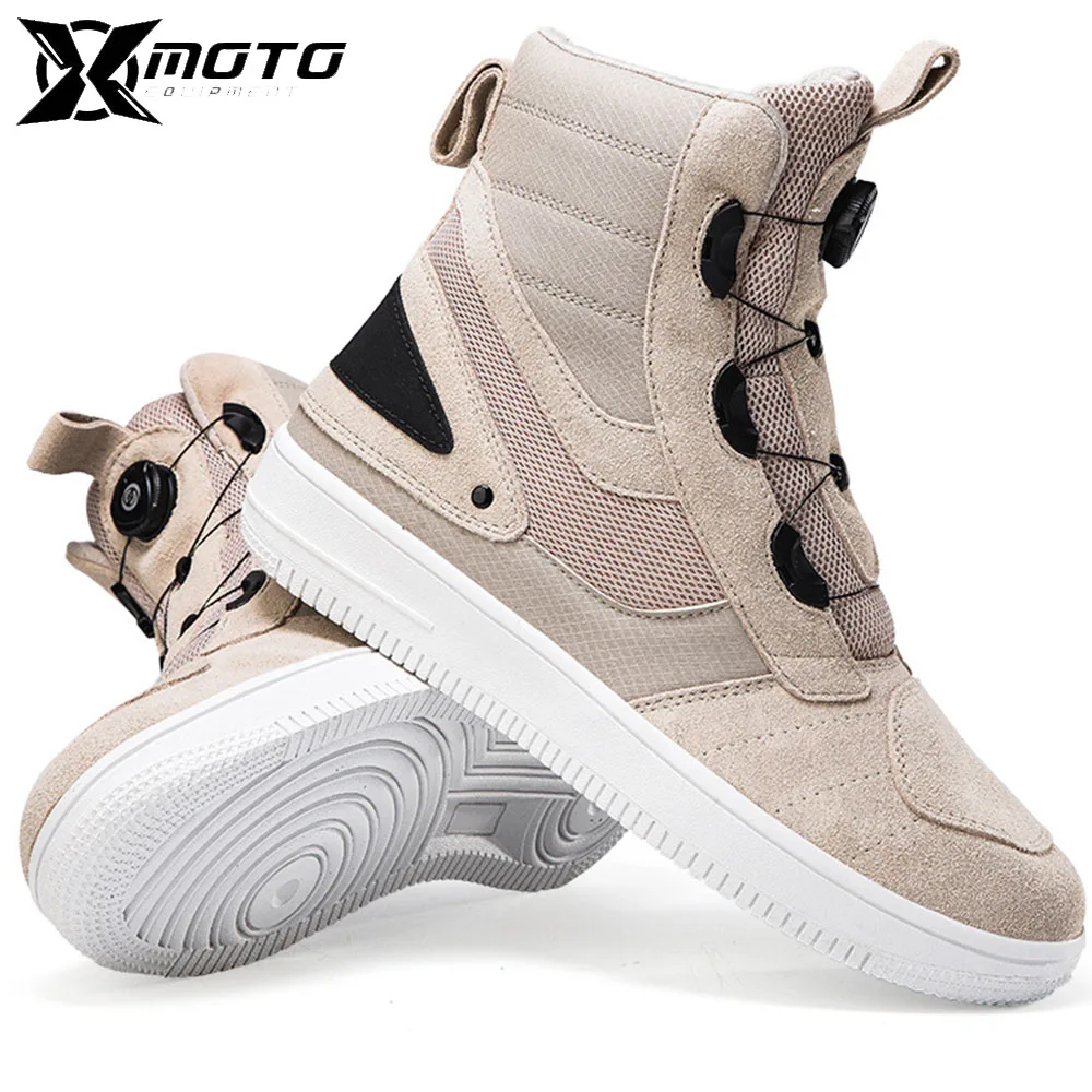 

New Motorbike Shoes Motorbike Sport Road Commuter Protective Boots Spring And Summer Breathable Motorbike Sports Non-slip Shoes