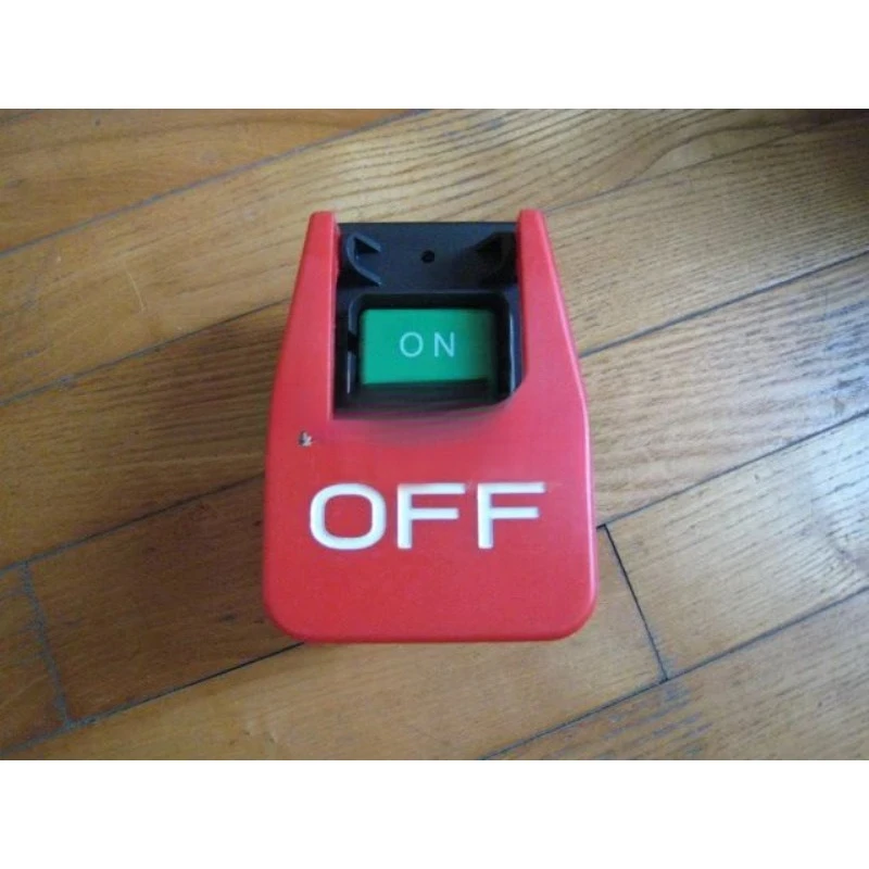 Push Button Safety Switch For 220V/380V Table Saws Router Tables, Industrial Electrical Appliances and Similar Devices