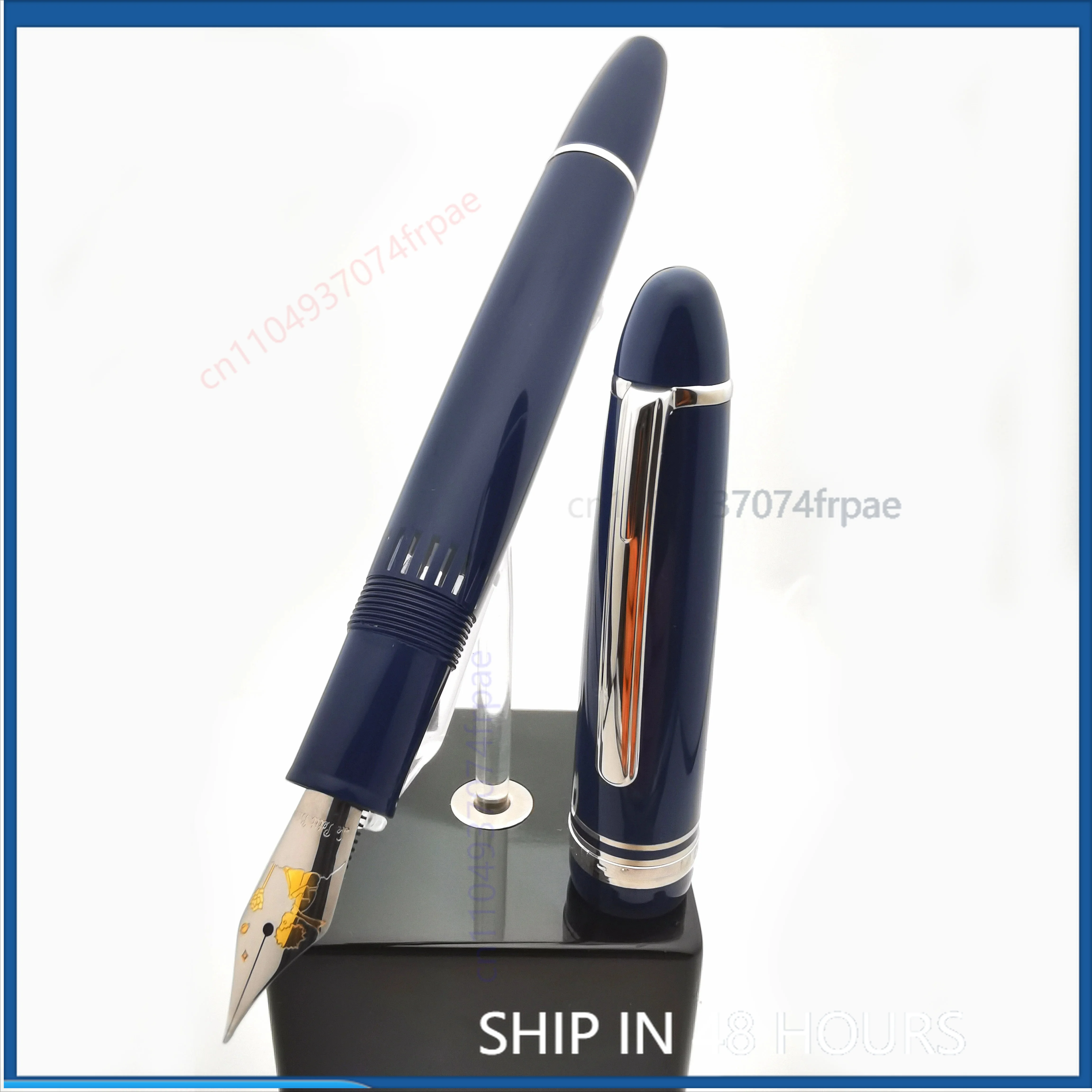 For Mojiang P136 Fountain Pen Little Prince Fox Anchor Double Extra Broad Naginata Nib Calligraphy Writing Stationery Small Claw