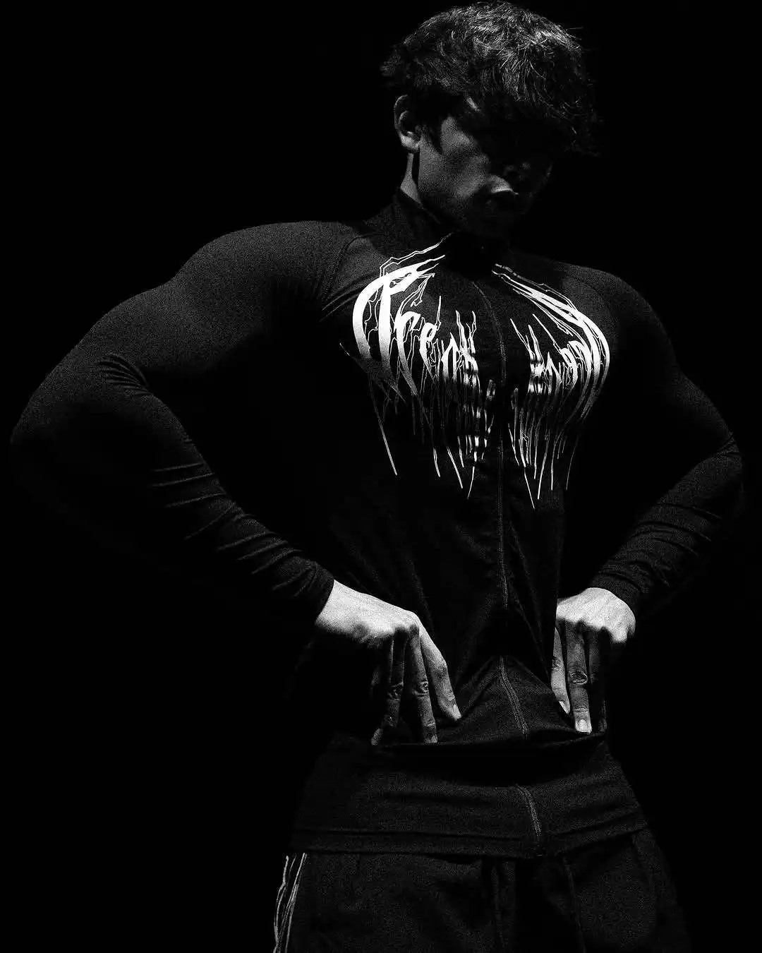 Breathedivity 2025, мужская спортивная обтягивающая одежда для быстрого сушки, тренажерный зал, фитнес, уличная куртка на молнии для медленного бега, эластичная тренировочная ткань