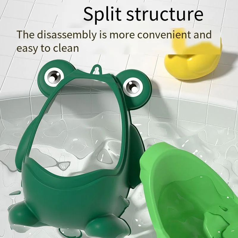 Baby Urinals Boy Urinal Boy Wall-hanging Frog Cartoon Child Urinals Pot Boy Standing Urinal Basin Travel Potties Toilet Training