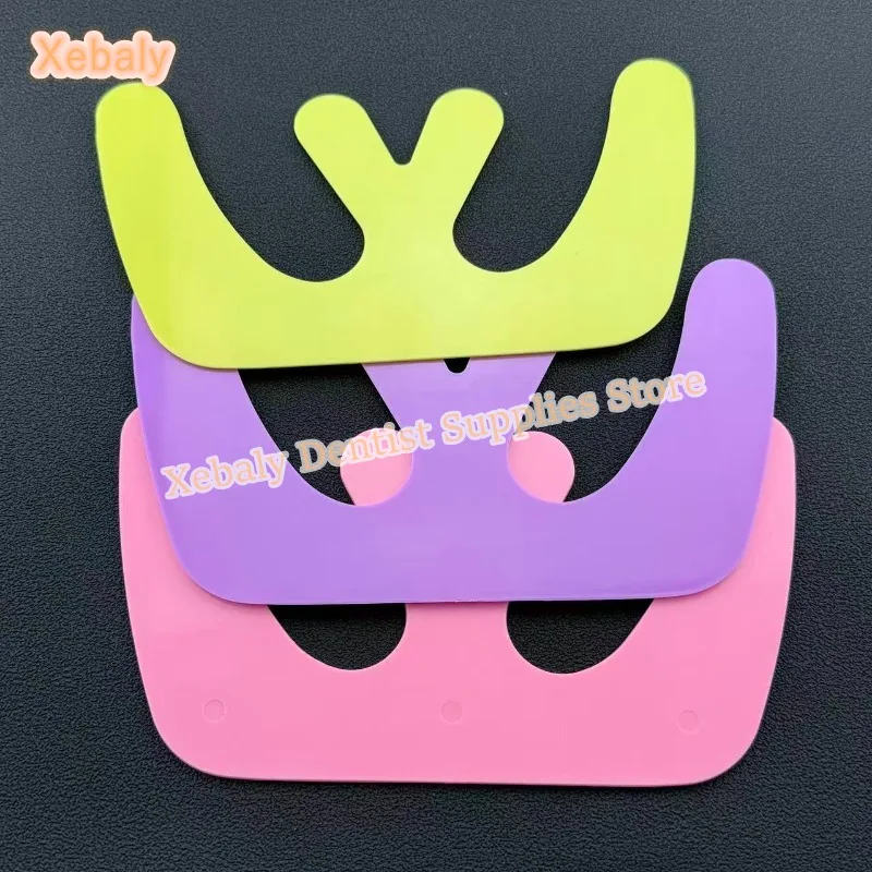 

20Pcs Dental Occlusal Maxillary Casting Jaw Fox Plane Plate Mouth Guard Plastic