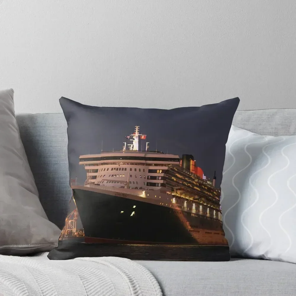 

Queen Mary 2 Throw Pillow Ornamental Pillow Pillow Cases Anime Rectangular Cushion Cover