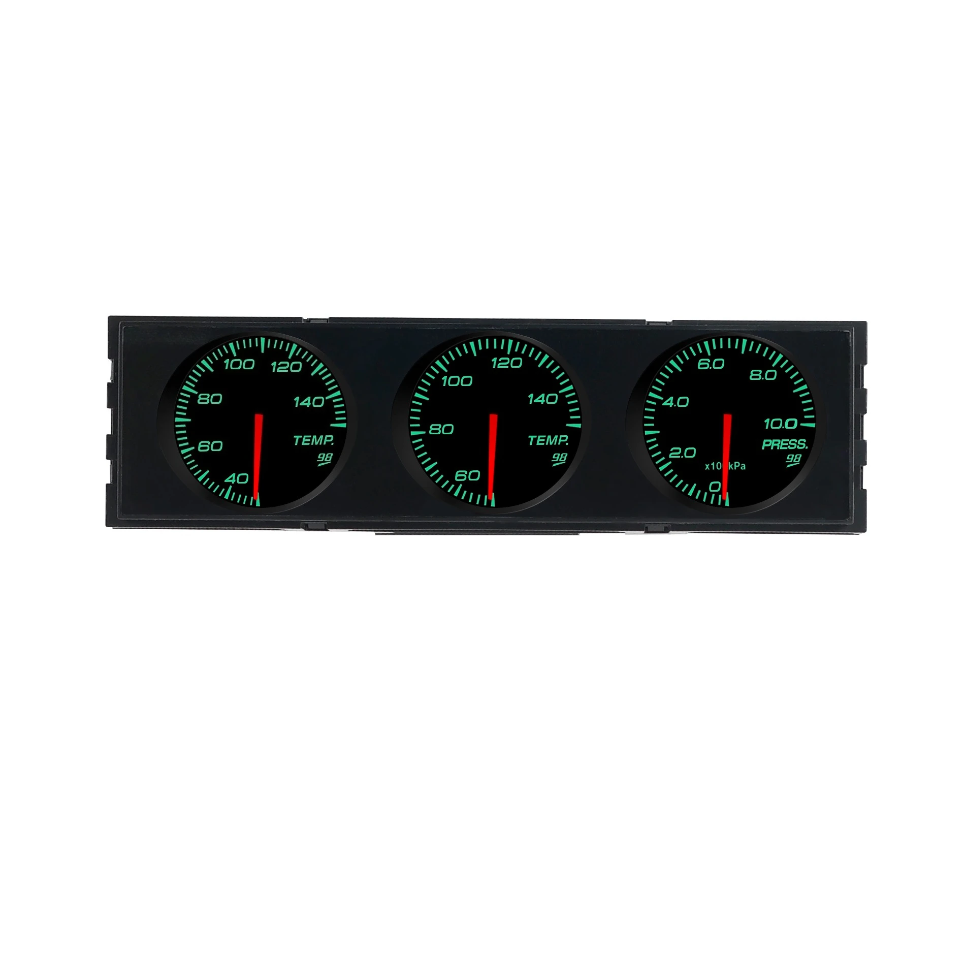 Auto Head-up Display HUD Wasser- & Öltemperatur Öldruck 10 Hintergrundlichtfarben Verfügbar Universal – Detail 13