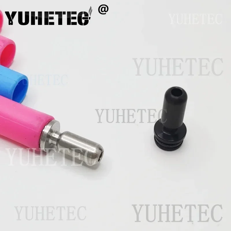 1 قطعة كبسولة من الفولاذ المقاوم للصدأ على شكل XY-a 510 وصلة من القش #6