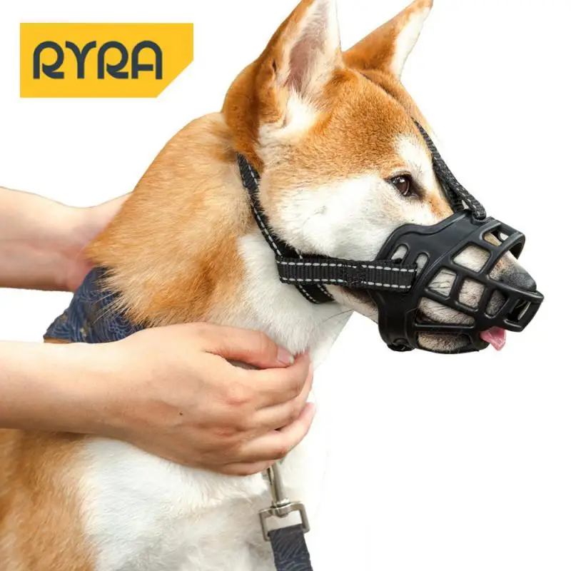 Guard Adjusted Wide Applicability Anti Biting Training Dogs Pet Muzzles Highly Protective Park Outdoor Pet Mask Walk A Dog