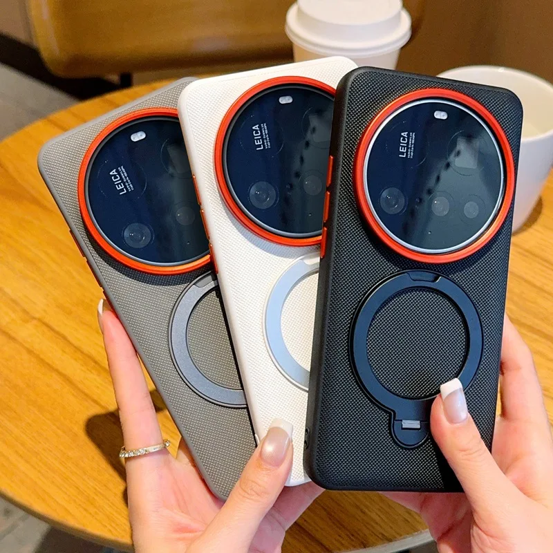 

Solid Color Phone Case for Xiaomi 15 14 Ultra/14 15 Pro with Back Hide Stand