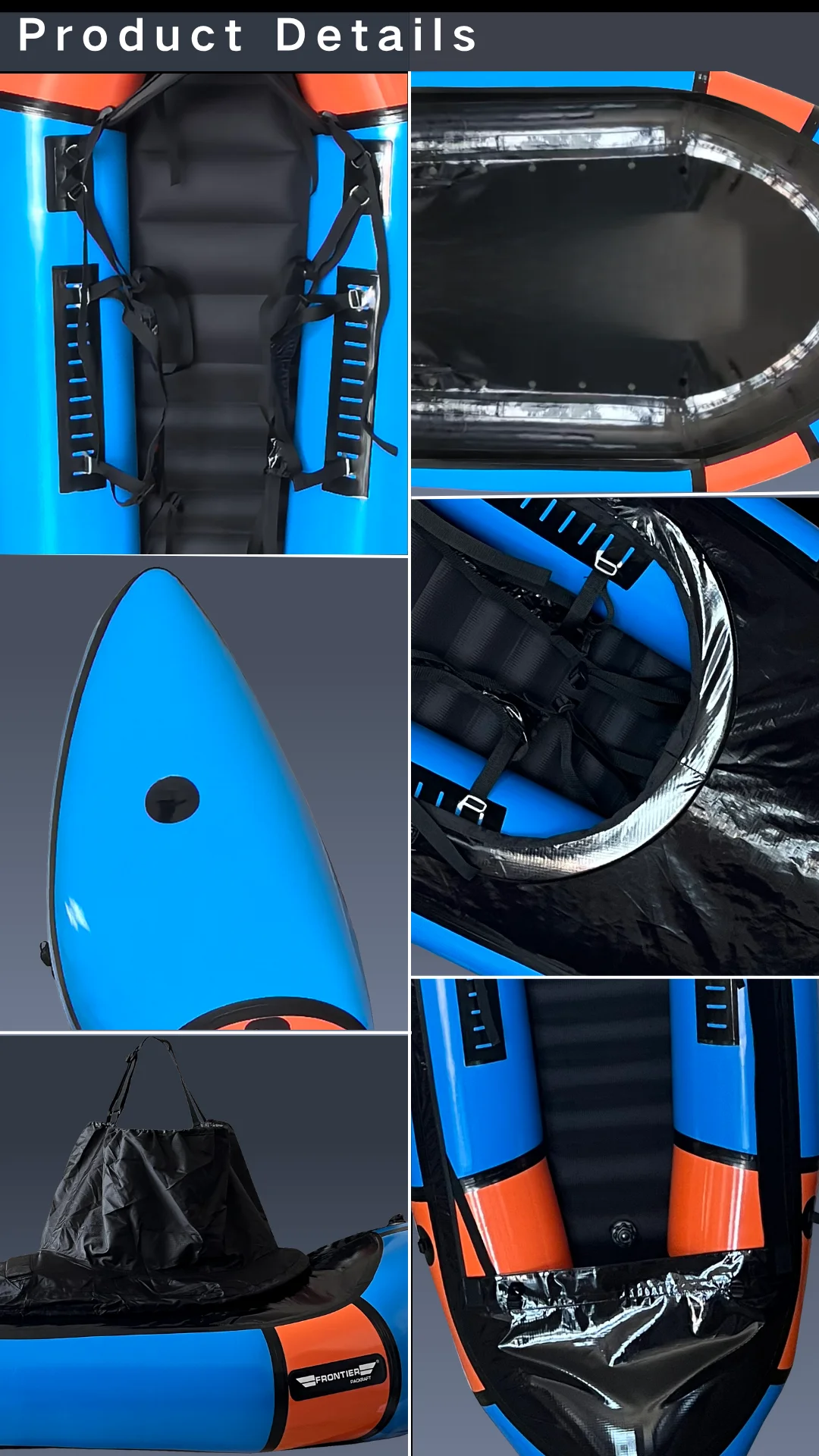 Whitewater Pack Raft 5