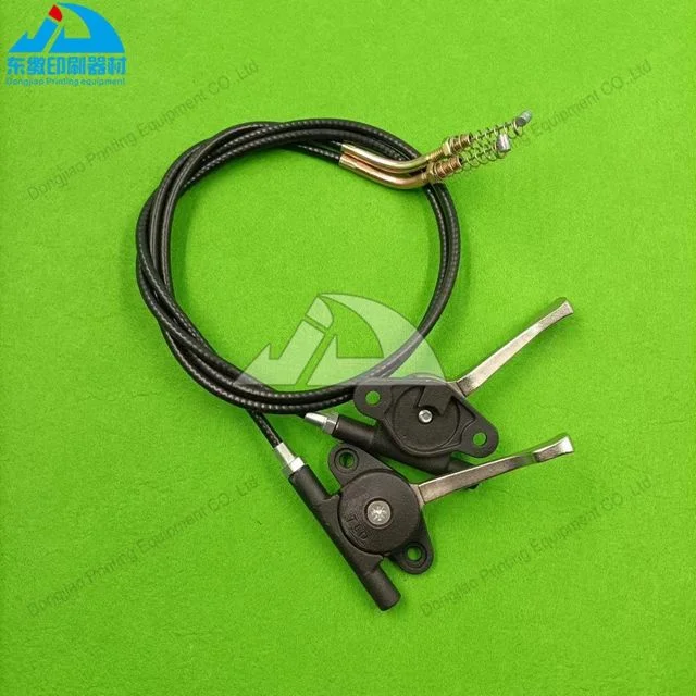 1 مجموعة (2 قطعة) كابل لرولاند 700 إعادة توجيه مصاصة كابل خط قطع غيار الماكينات اليسرى واليمنى نوعية جيدة كابل مصاصة #6