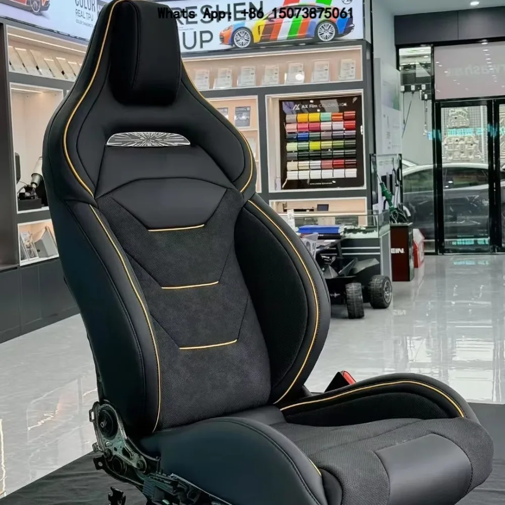 Car Accessory Sports Seats for Model Y Upgrade Sponge Leather Cover Customization Racing Bucket Seat
