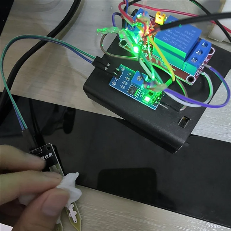 ABGI-5X Automatisches Bewässerungsmodul DIY Kit Automatisches Bewässerungsmodul Bodenfeuchterkennung Automatisches Wasserpumpen