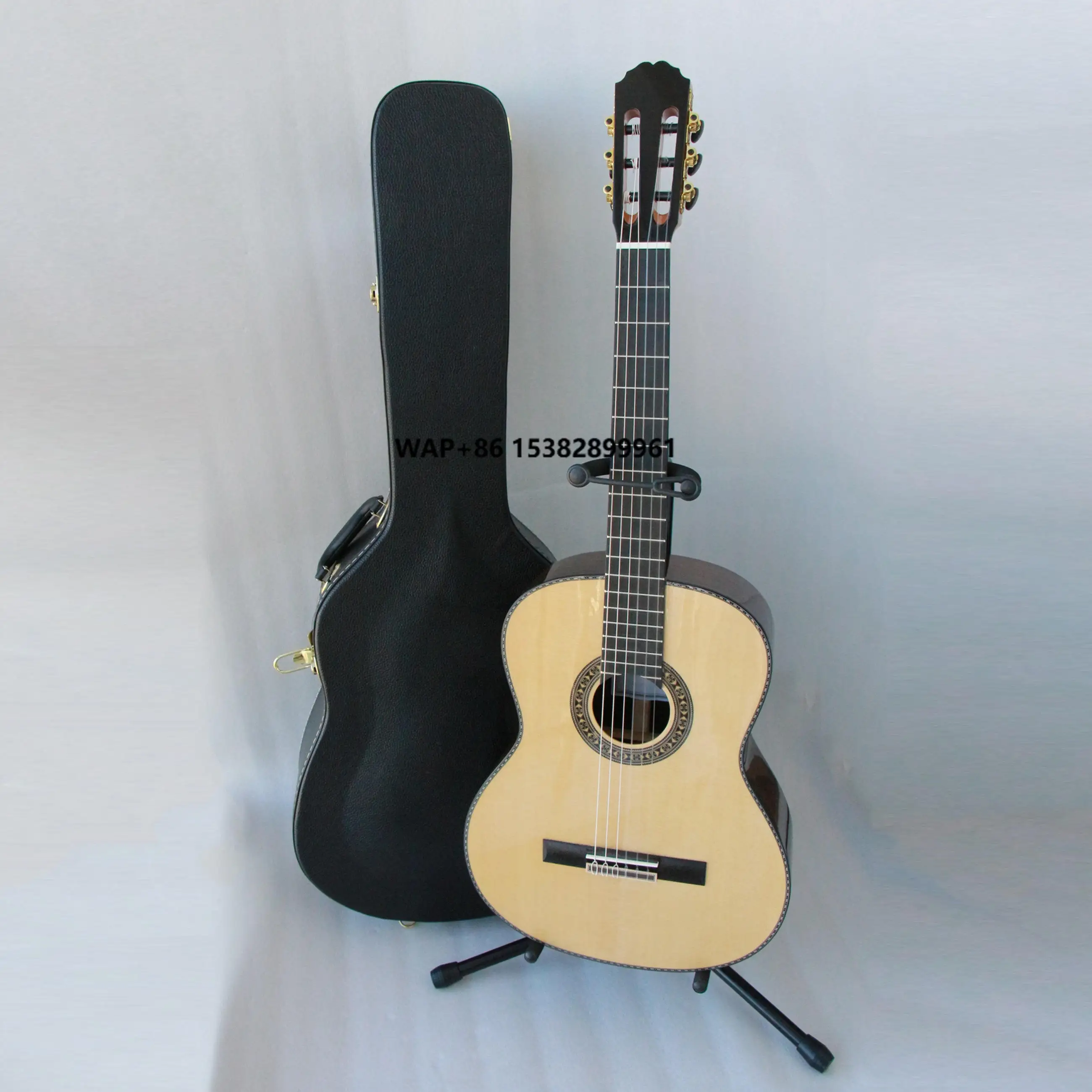 

FOCUS Top Class Wholesale Classical Guitar Spruce Solid Wood Classical Guitar FCG-396 Guitar