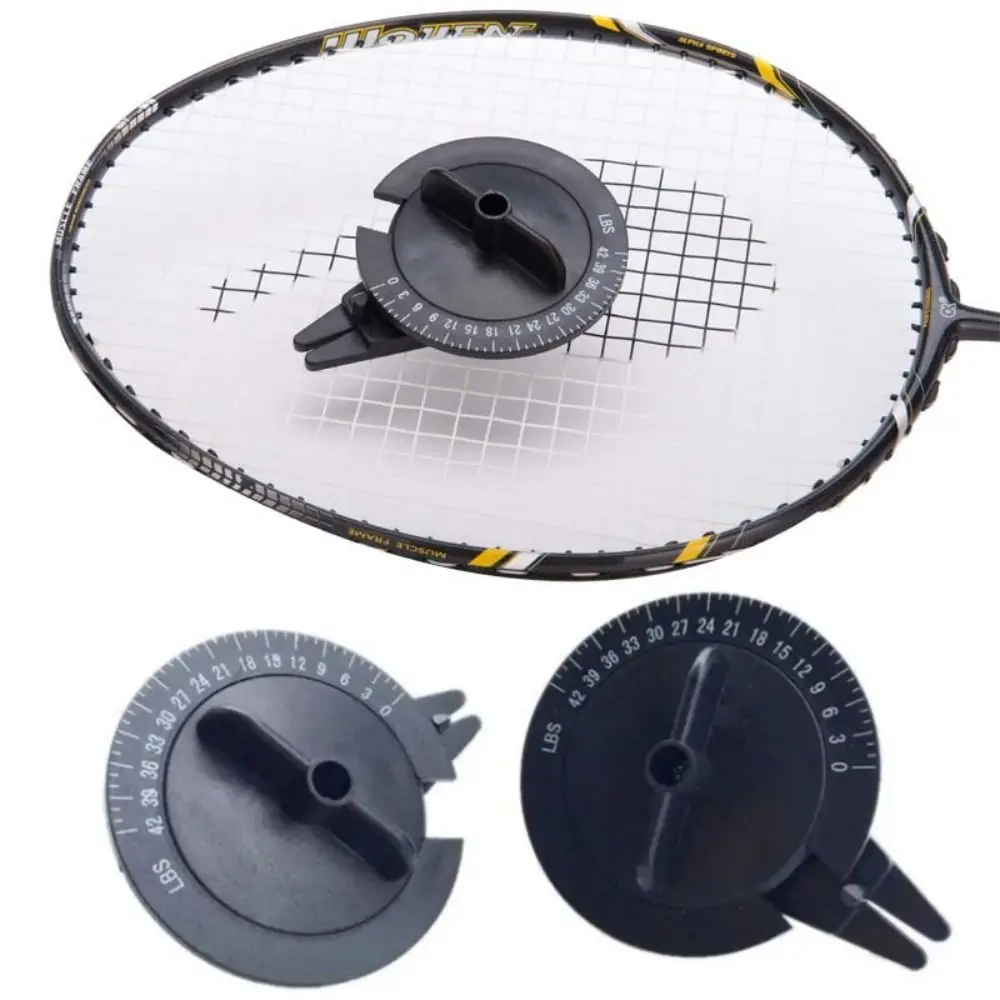 

Handheld String Tension Tester With Accurate Racket Sports Badminton Tension Calibrator 0-42 Lbs Black String Machine Tools