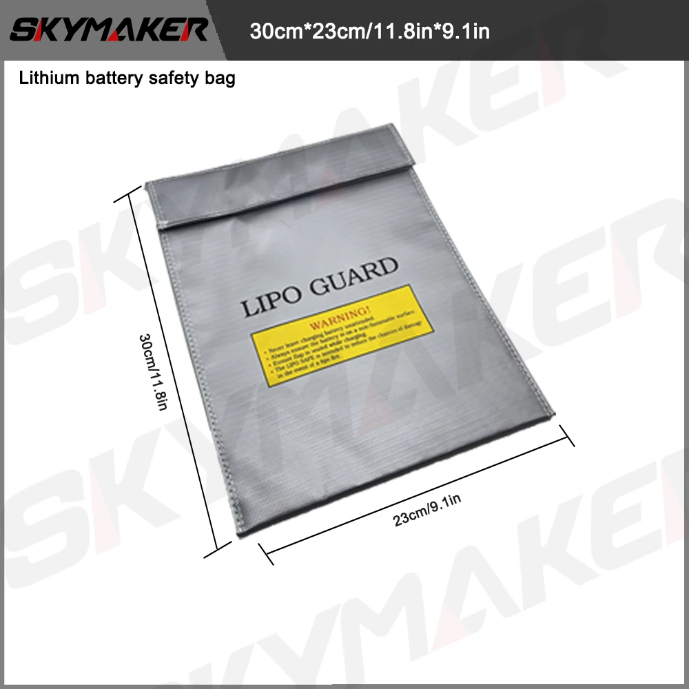 LiPo-Akku-Sicherheitstasche, feuerfest, wasserdicht, hochwertig, RC Safe Guard Charge Sack für Lipo-Akku, Racing, Drohne, RC-Modellteile