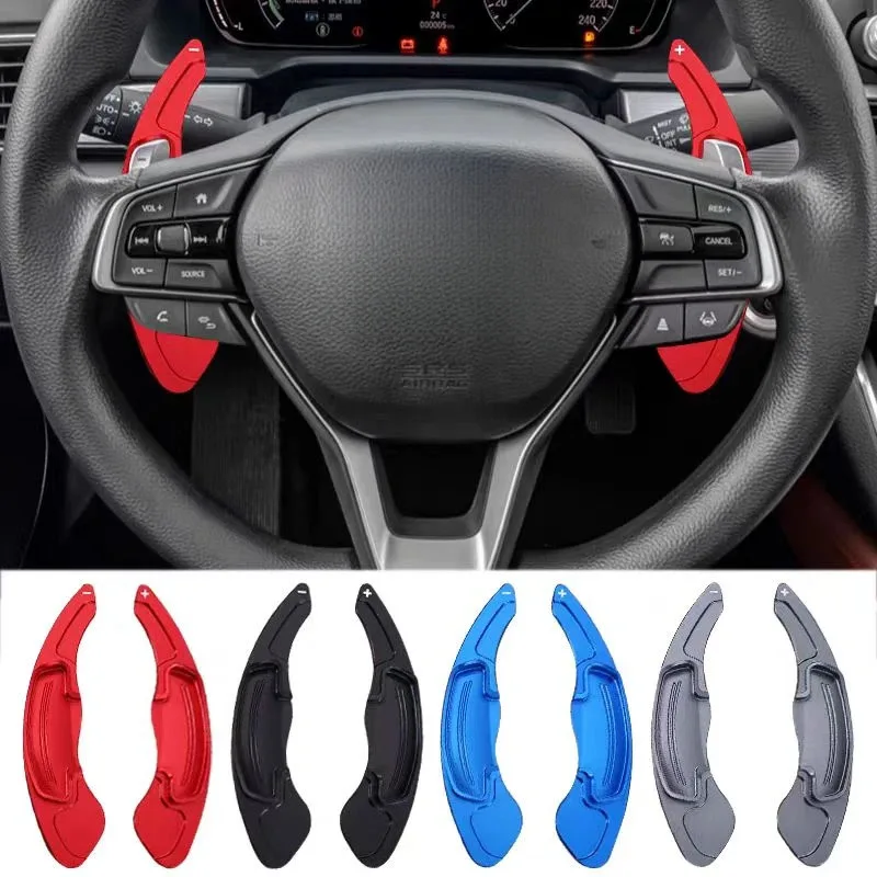 

Steering wheel paddle shifters For Honda Civic G10 Accord X CR-V Insight 2018 2019 2020 2021 Aluminum Shift Paddle