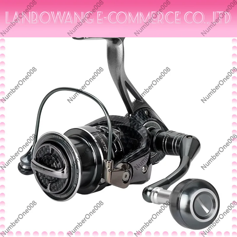 HK IV Carbon Spinning Reel Tapered Shallow Spool Long Cast Saltwater  Alloy Body