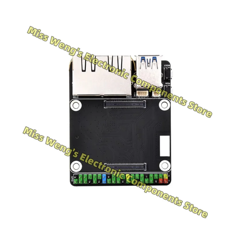 Compute Module 5 Dual Gigabit Ethernet RJ45 Ethernet Expansion Board Adapter Board , CM5-DUAL-ETH-MINI CM5-DUAL-ETH-MINI-BOX