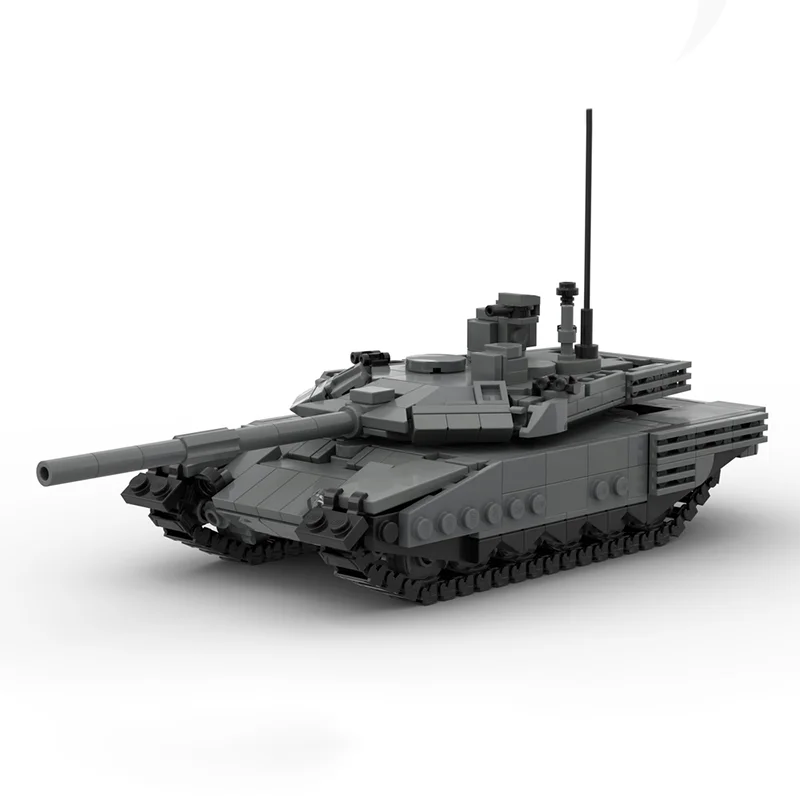 

559 шт. боевое оборудование MOC T-90M модель танка DIY сборка строительный блок игрушка детский подарок на день рождения