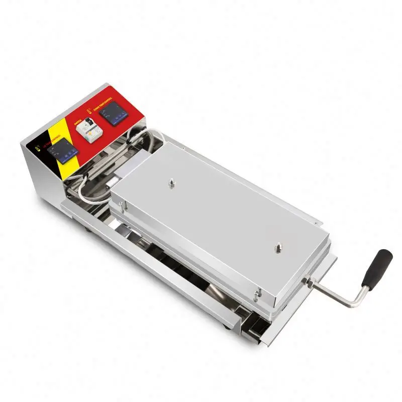 Commercial hot    roll roller biscuit maker digital commercial spring    roll wrapper making machine with CE