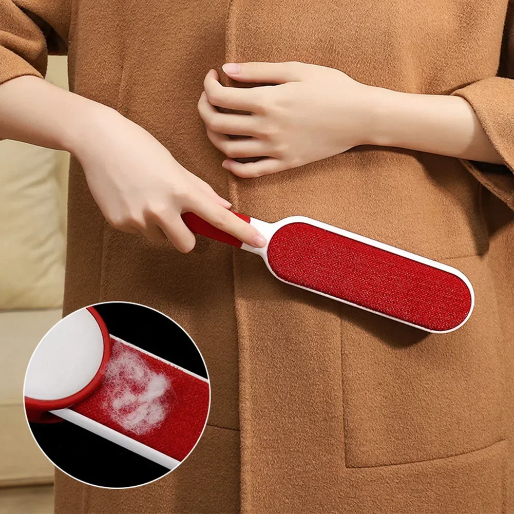 Pet Hair Remover Dog Cat Lint Fur Cleaning Device Fur Lint Removal Brush Tool Anti-static Pet Hair Remover Brush for Carpet Sofa