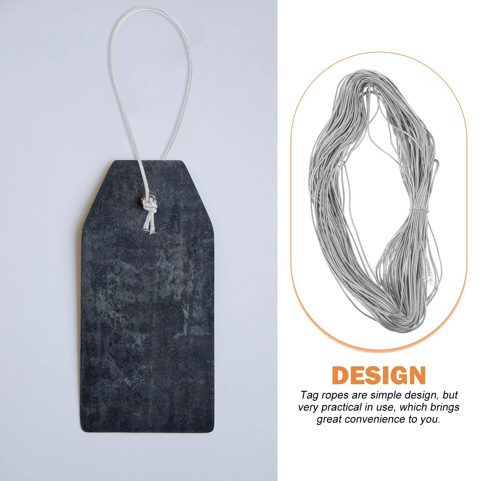 

1 Roll Tag Elastic Cord Multipurpose Twist Ties for DIY Craft Bracelets Jewelry Making Colorful String Beading Thread