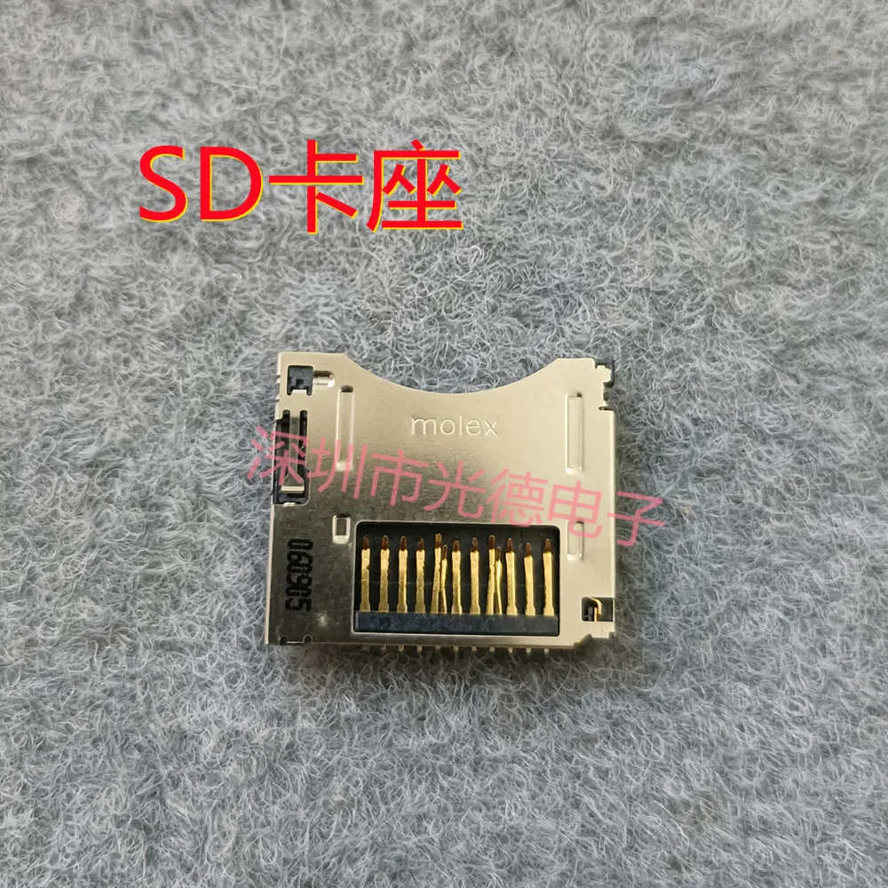 10pcs/ MINI SD card holder 0480500003 48050-0003 pop-up card holder 11P front positioning plug-in type