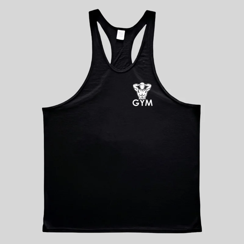 Мужской жилет-стрингер для бодибилдинга, спортивная майка, впитывающая пот, отлично подходит для тренировок по высокой интенсивности, коррекции фигуры и фитнеса