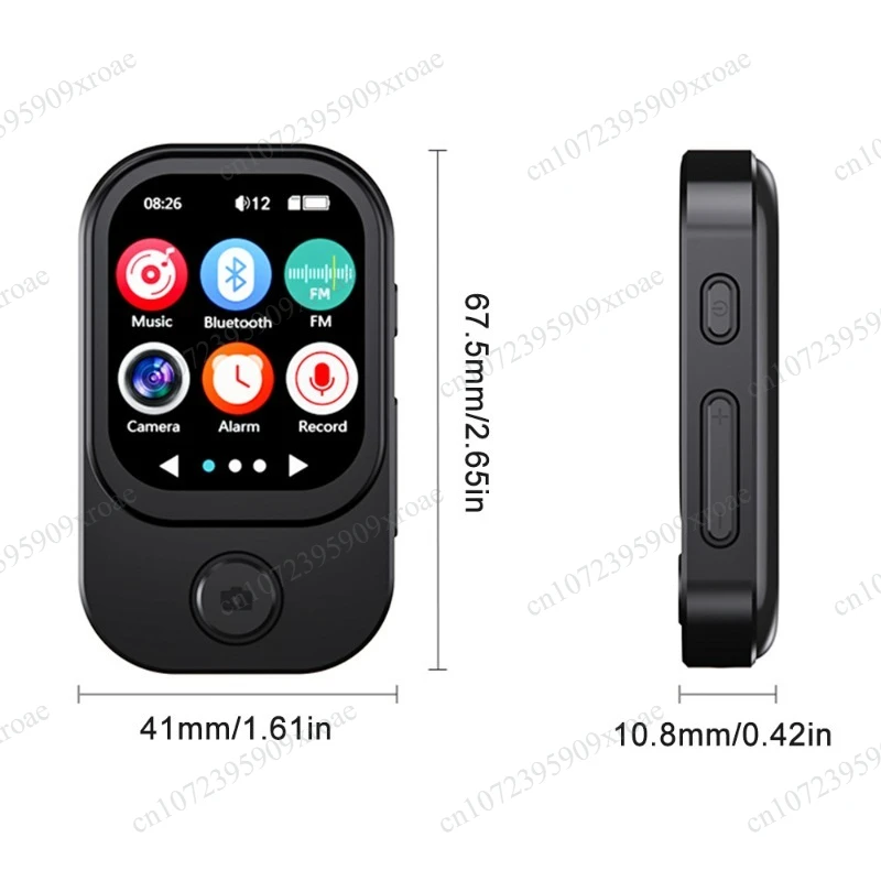 Bluetooth Portable MP3 MP4 Media Player Walkman, Multi‑Functional Audio Device, Support Photo Video Playback & FM Radio