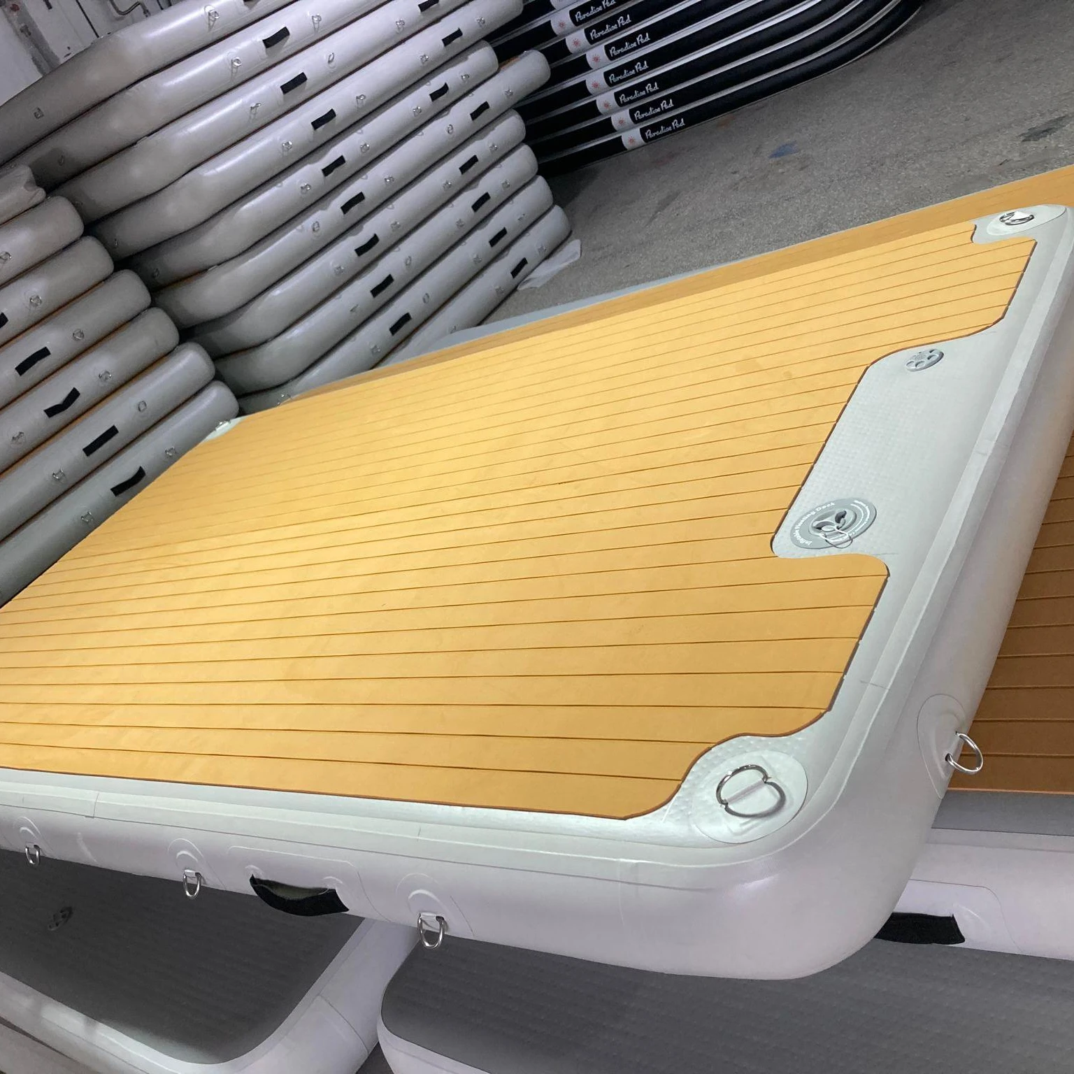 

3M Drop Stitch Eva Mat Inflatable Holiday Floating Pontoon Dock Island Jet Ski Water Platform