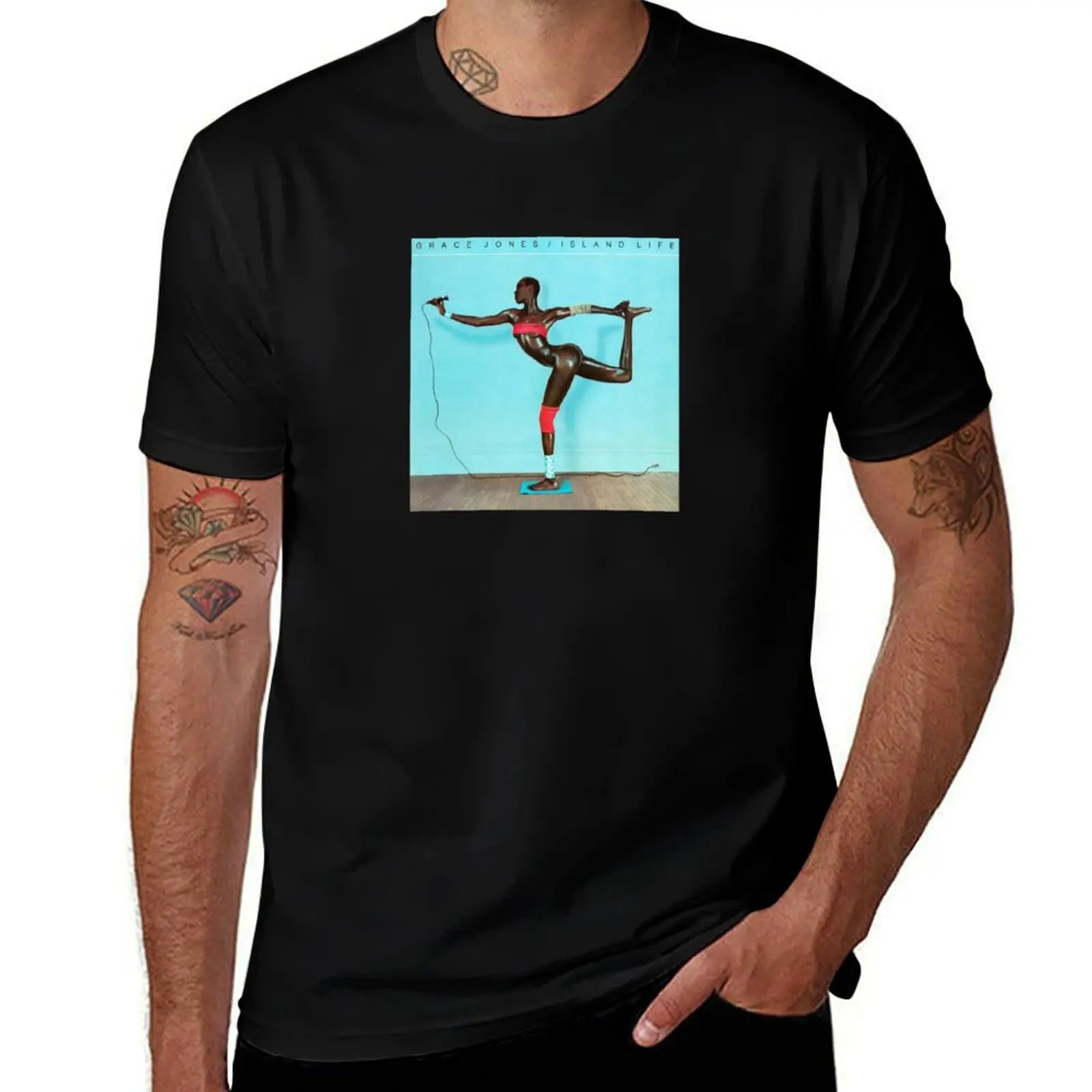 

The Island Life of Grace Jones T-Shirt t shirts designer funny t shirts dark humor t shirt man plain T-Shirt
