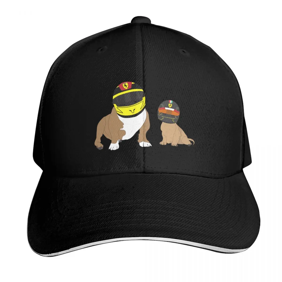 Roscoe Hamilton and Leo Leclerc Saint Mleux Baseball Cap Snapback Flat Bill Strapback Dad Hat Six Panel Structured Crown