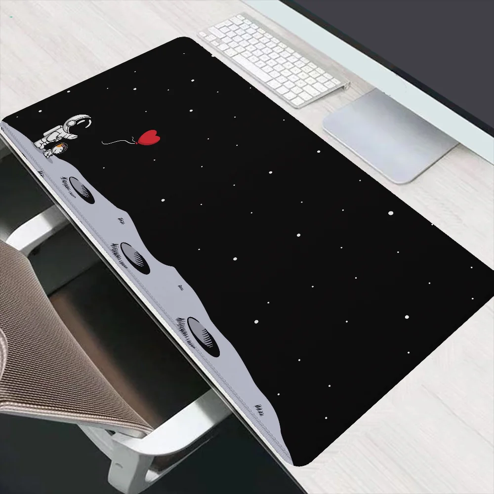 Astronaut Xxl Mouse Pad 900x400 Pc Gaming Accessories Computer Mat Desktops Mousepad Mats Keyboard Extended Desk Large Setup Diy