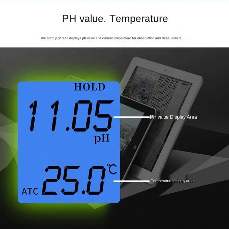 Newest High Quality Convenient Portable Dual Channel System Pen Type pH Meter