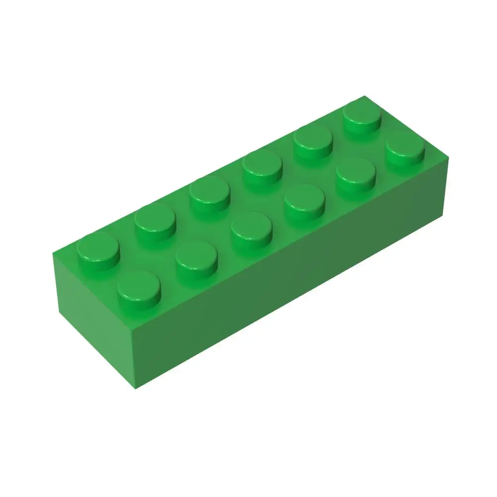 

Gobricks 1 PCS MOC Bricks Parts 2 x 6 Compatible With 2456 44237 Model Building Blocks Part Children's Assemble Toys Technica