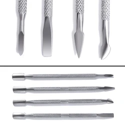 Double-ended Stainless Steel Cuticle Pusher Dead Skin Push Remover for Pedicure Manicure Nail Art Cleaner Care Tool