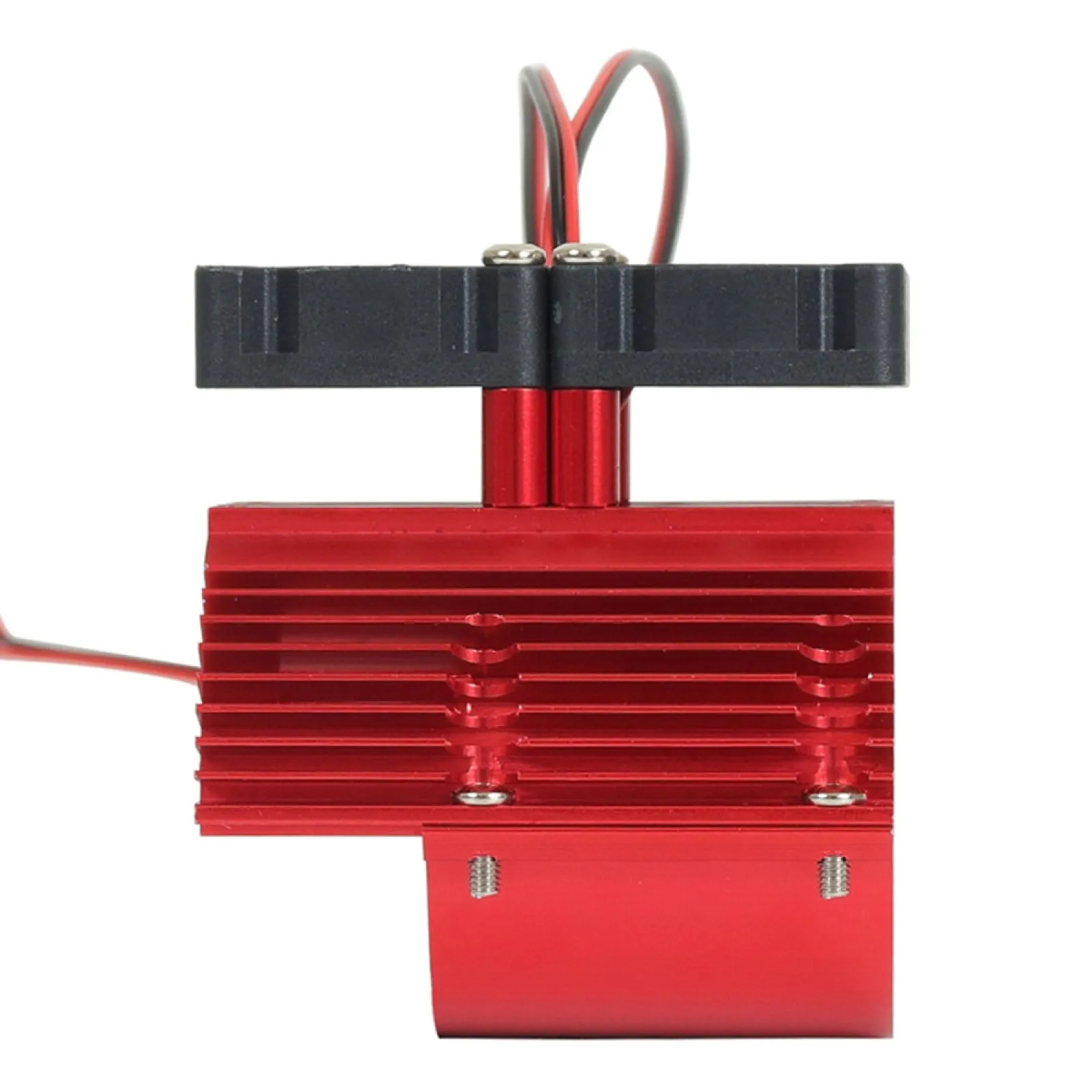 Moteur double refroidissement ventilateurs haute vitesse dissipateur thermique SUMMIT # Radiateur YA-0261BK E-REVO TRAXXAS 41-43mm pour moteur 1/10 1/8 RC, pièce de bateau de voiture