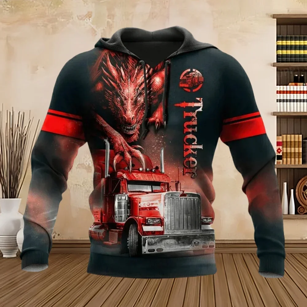 2026 Neuer Herren-Hoodie Mode Elektriker 3D-Druck Uniform Freizeit Pullover Hoodies Übergroßer Vintage Hip Hop Harajuku Sweatshirt – Detail 6