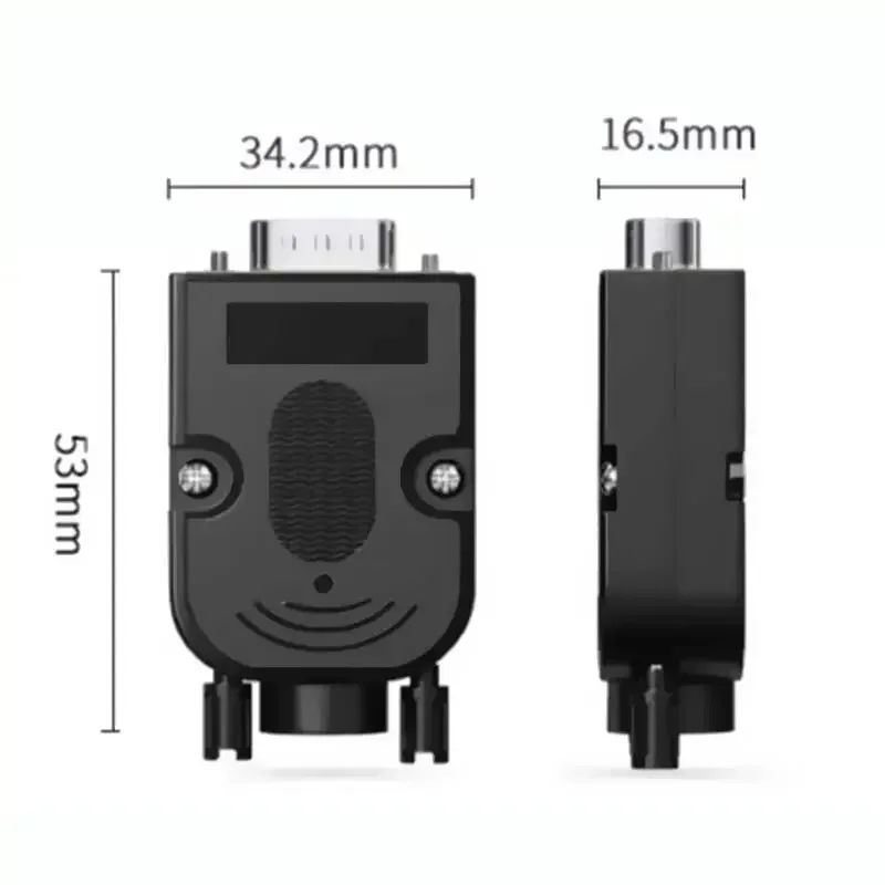 Thin style RS232 DB9/15/25/26/37 Breakout Connector Solderless 9/15Pin 25Pin 26/37Pin D-SUB Connectors 3+9 VGA Male Female Plug