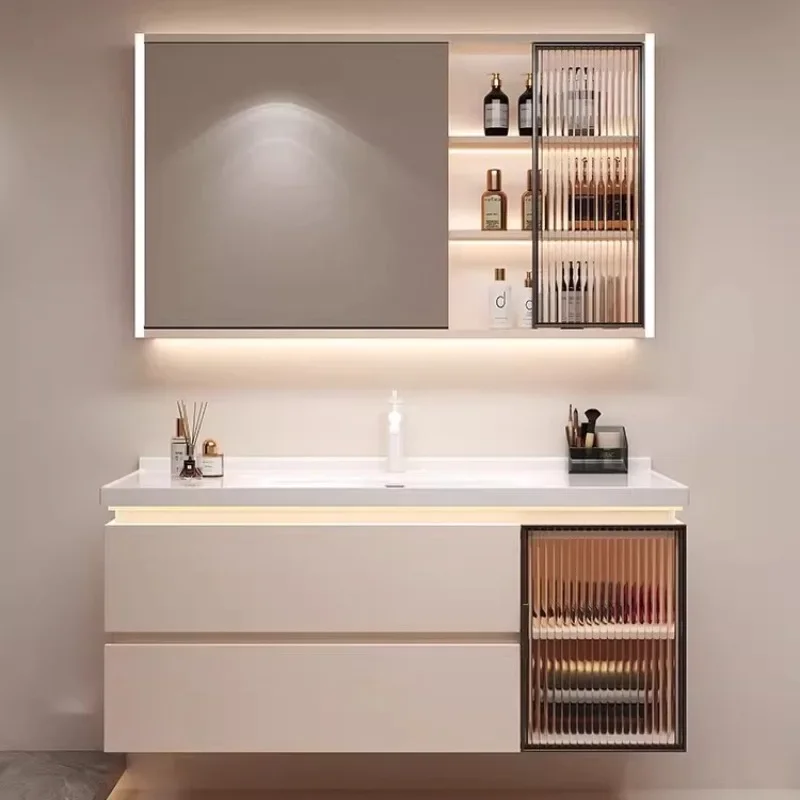 

Storage Fancy Rustic Bathroom Cabinets Sets Salon Unique Luxury Bathroom Cabinets Combination Corner Modern House Accessories