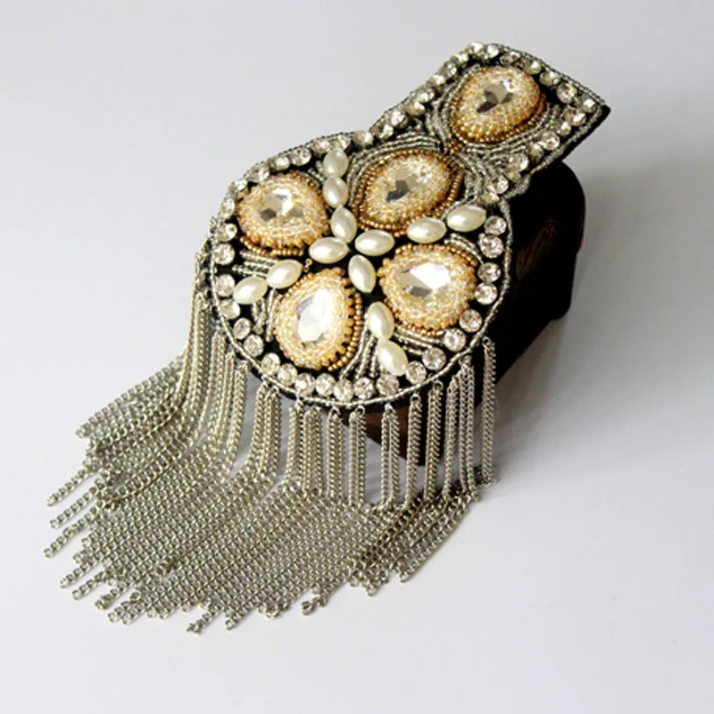 Charretera/cepillo de hombro/charreteras/accesorios de ropa kpop hechos a mano, broches de decoración de traje/broches/brosche